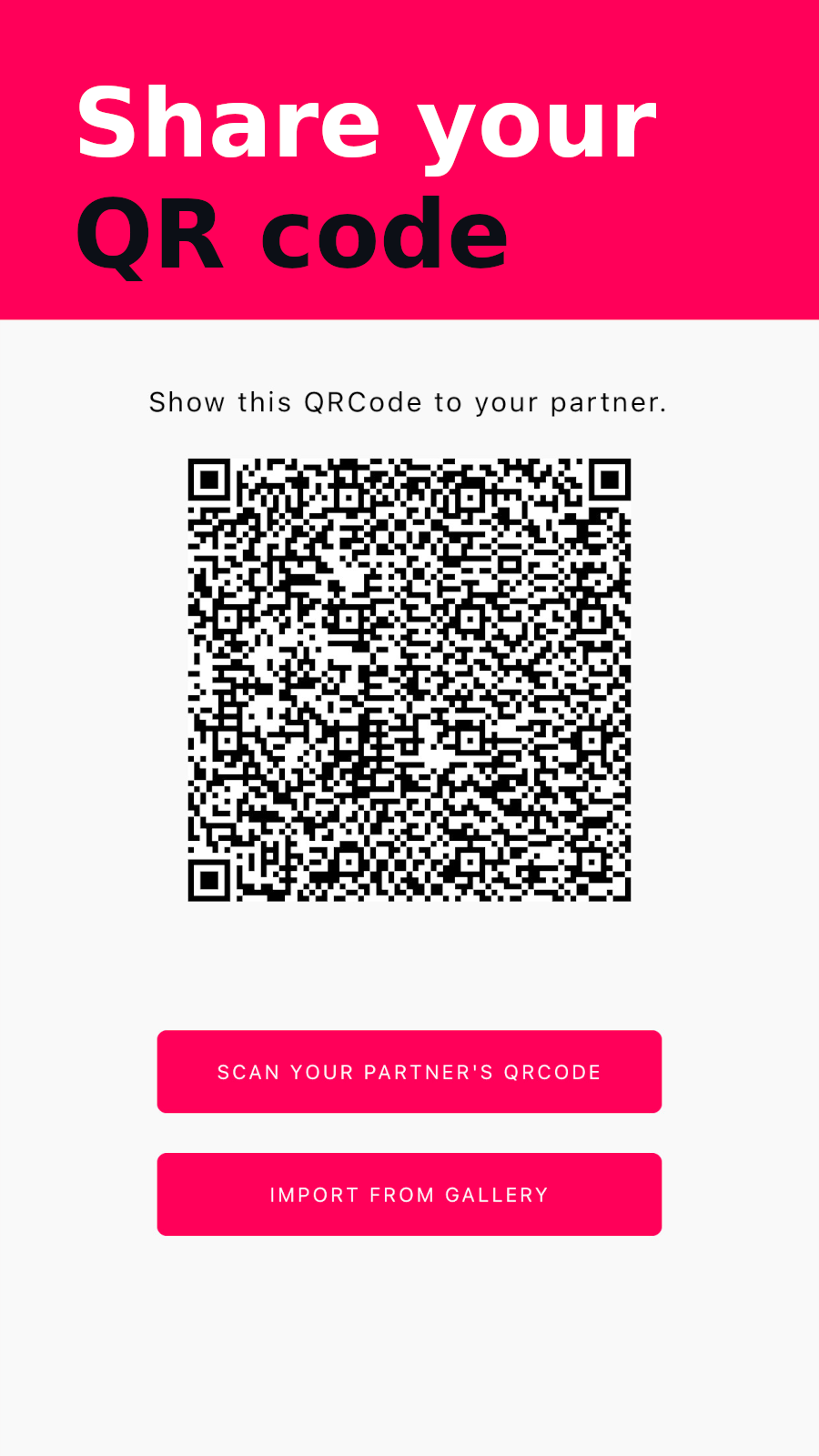 Scan your QR code